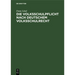 Die Volksschulpflicht Nach Deutschem Volksschulrecht