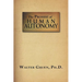 The Promise Of Human Autonomy