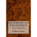 Lectures on the English Poets