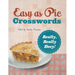 Easy as Pie Crosswords: Really, Really Easy!: 72 Relaxing Puzzles
