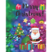 Merry christmas: Merry christmas coloring book for kids