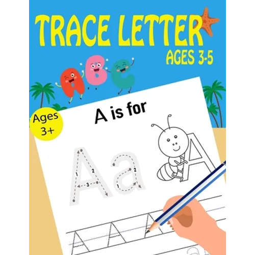 Trace Letters Ages 3-5