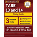 TABE 13 and 14 Study Guide: 3 Practice Tests and TABE 13/14 Levels A & D Prep Book [Includes Detailed Answer Explanations]