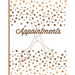 Appointments: Hair Salon Appointment Setting Book