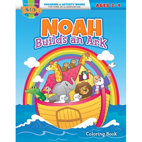 Noah Builds an Ark: Coloring & Activity Book