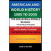 American and World History 1985 to 2005: The Berlin Wall.Ronald Reagan. The World Wide Web Arpanet Nsfnet Nafta Wto Nato Wars Tsunami The Birth of Soc