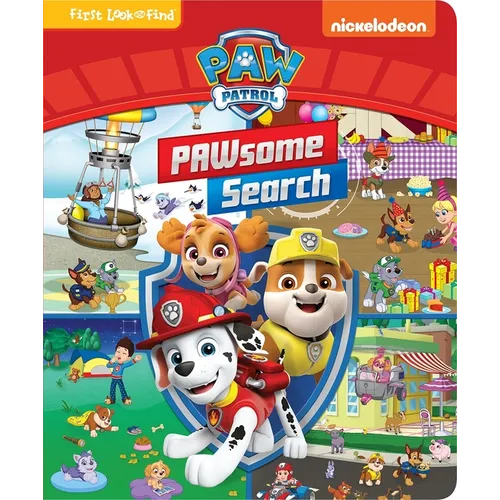 Nickelodeon Paw Patrol: Pawsome Search First Look and Find