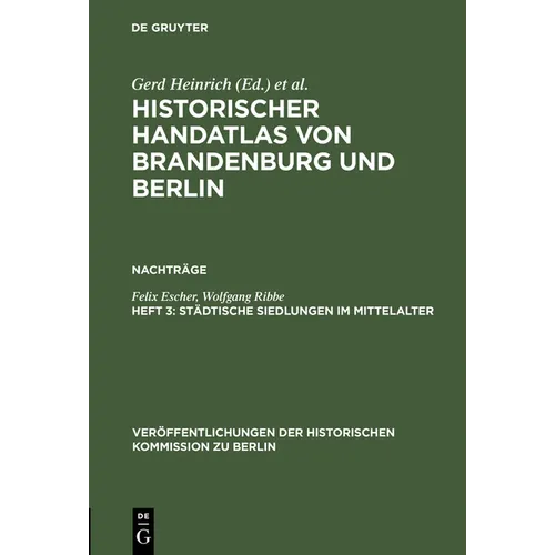 Stadtische Siedlungen Im Mittelalter