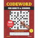 Codeword for Adults & Seniors: VOLUME 3: 100 LARGE PRINT Puzzles and Solutions to keep you entertained