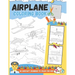 Airplane Coloring Book - 40 Aircraft Drawings To Color For Kids: Great Coloring of Airliners, Fighter jets, Private jets, Cargo aircraft and Landscape