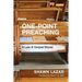 One-Point Preaching: A Law and Gospel Model