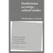 Durkheimian Sociology: Cultural Studies