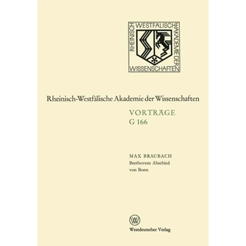 Beethovens Abschied von Bonn: 158. Sitzung am 15. April 1970 in Düsseldorf