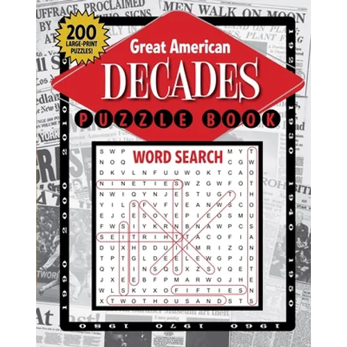 Great American Decades Puzzle Book