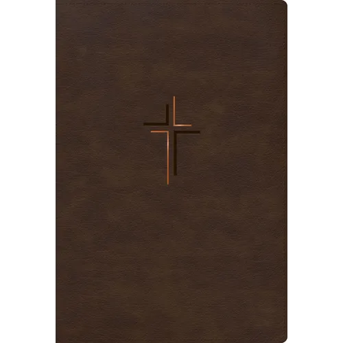 Rvr 1960 Biblia Letra Grande, Tamaño Manual, Edición Especial, Café Tierra, Símil Piel