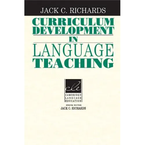 Curriculum Development in Language Teaching