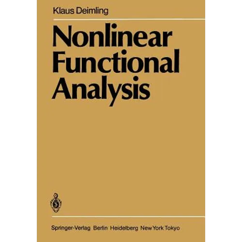 Nonlinear Functional Analysis