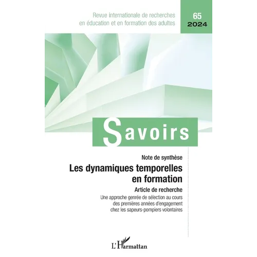 Les dynamiques temporelles en formation