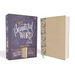 Niv, Beautiful Word Bible, Updated Edition, Peel/Stick Bible Tabs, Leathersoft Over Board, Gold/Floral, Red Letter, Comfort Print: 600+ Full-Color Ill
