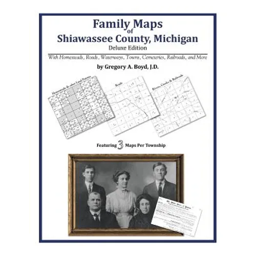Family Maps of Shiawassee County, Michigan