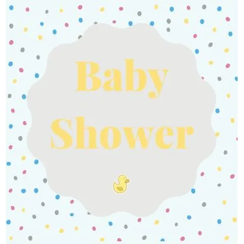 Baby shower guest book (Hardcover): comments book, baby shower party decor, advice for parents sign in book, baby naming day guest book, baby shower p