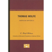 Thomas Wolfe - American Writers 6: University of Minnesota Pamphlets on American Writers