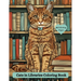 Cats in Libraries Coloring Book