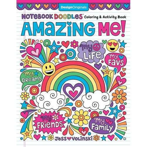 Notebook Doodles Amazing Me: Coloring & Activity Book