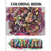 Graffiti Coloring Book: Best Street Art Adult Coloring Book with An Amazing Graffiti Art Coloring Pages - perfect Gifts for Graffiti Artists &