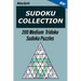 Sudoku Collection: 200 Medium Tridoku Sudoku Puzzles
