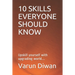10 Skills Everyone Should Know: Upskill yourself with upgrading world....