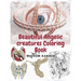 Beautiful Angelic creatures Coloring Book