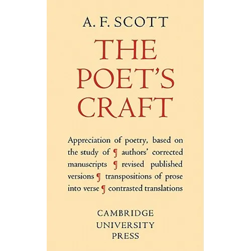 The Poet's Craft: A Course in the Critical Appreciation of Poetry