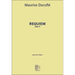 Requiem, Op. 9: Choral/Vocal Score