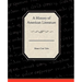 A History of American Literature