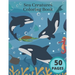 Sea Creatures Coloring Book: Ocean Coloring Book For Adults And Kids Best Gift Idea Relaxing Stress Dolphins