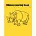 Rhinos coloring book