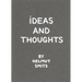 Ideas and Thoughts by Helmut Smits