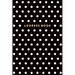 Address Book: Black and White Polka Dots, 6x9, 130 Pages, Professionally Designed