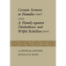 Certain Sermons or Homilies (1547) and a Homily Against Disobedience and Wilful Rebellion (1570): A Critical Edition