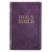 KJV Bible Deluxe Gift (Faux Leather, Purple)