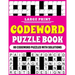 Large Print Codeword Puzzle Book: Large Print Codeword Puzzle Book For Adults With 80 Word Puzzles For Adults And Elderly Persons With Solutions