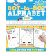 Dot-to-Dot Alphabet and Letter Tracing for Kids Ages 4-6: A Fun and Interactive Workbook for Kids to Learn the Alphabet with dot-to-dot lines, shapes,