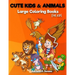 Cute Kids & Animals: Large coloring books for kids: Ocean Kids Coloring Book Ages 2-4, 4-8, Boys, Girls, Fun Early Learning, Relaxation, Wo