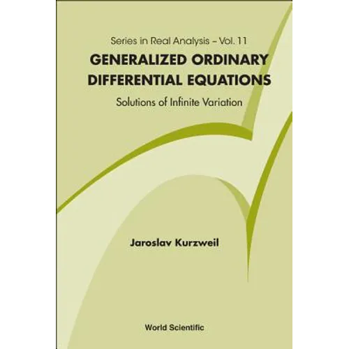Generalized Ordinary Differential Equations: Not Absolutely Continuous Solutions
