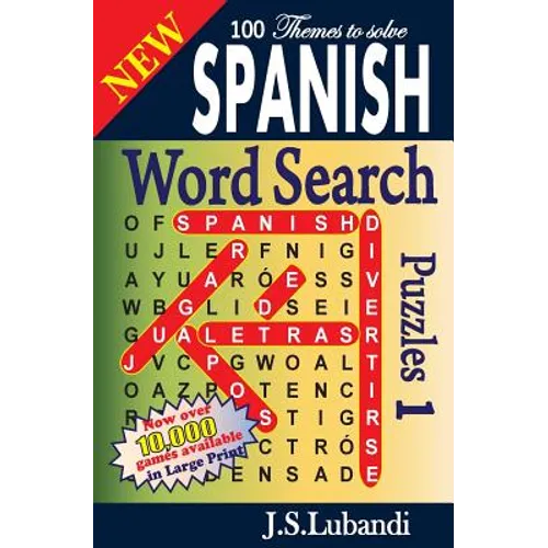 New SPANISH Word Search Puzzles