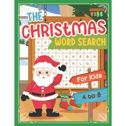 The Christmas Word Search Book: Fun Holiday Christmas Word Search Puzzle Book for Kids ages 4-8