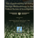 The Applicability of Army Design Methodology to the Federal Bureau of Investigation