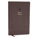 NKJV Holy Bible, Value Ultra Thinline, Charcoal Leathersoft, Red Letter, Comfort Print