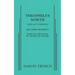 Theophilus North (One-Act Version)
